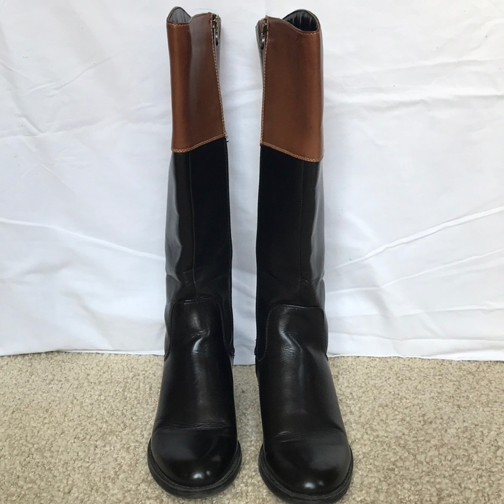 Leather riding boots from Etienne Aigner